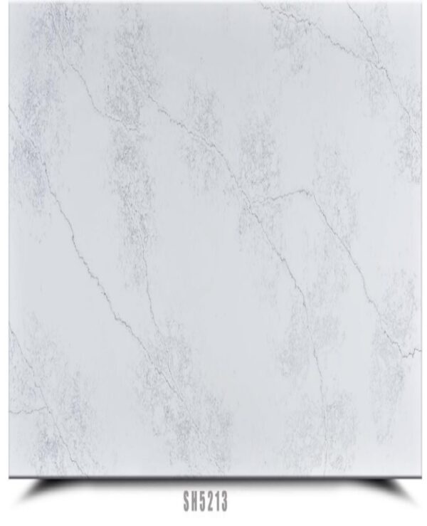 White Feather Quartz Slab